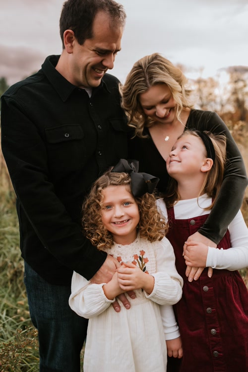 Dr. Robertson and family